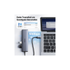 Концентратор Ugreen USB-C to 1xUSB-A 3.2 + 1xUSB-A 2.0 + 2xUSB-C 3.2 + RJ45 + PD CM512 gray (45320)