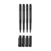 Лайнер Faber-Castell набір капілярних ручок пензликів Pitt Artist Pen Comic Black Set, (SB, 1,5, F, XS) колір чорний (30337)