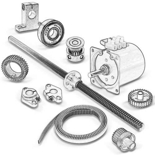 Втулка вала тефлонового Samsung ML-1660/1661/1677/1667/1670/1860/SCX-3200/3205/3400, Veaye (BSH-ML1660-UFR-VE)