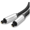 Кабель мультимедійний Optical Toslink 1.5m AV108 black Ugreen (10542)