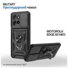 Чохол до мобільного телефона BeCover Military Motorola Edge 60 Neo Black (715526)