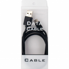 Дата кабель USB 2.0 AM to USB-C 1.0m black Dengos (PLS-TC-BLACK)