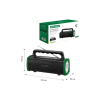 Акустична система NEWVEW NV-9010 Solar Panel/BT/USB/TF/FM Green (NWVW-NV-9010-GN)