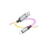 Дата кабель USB 2.0 AM to Lightning 1.0m U112 Shine gray HOCO (6931474788801)