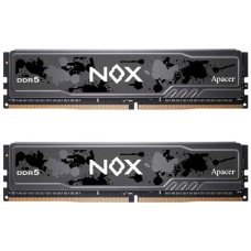 Модуль памяти для компьютера DDR5 64GB (2x32GB) 5600 MHz NOX Apacer (AH5U64G56C522MBAA-2)