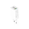 Зарядний пристрій ColorWay GaN Mini 65W PD Port PPS USB (USB-2C1A) white (CW-CHS058PD-WT)