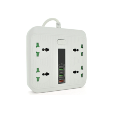 Сетевой фильтр питания Voltronic TВ-Т18, 4роз, 2*USB+PD White (OS-Т18-White)