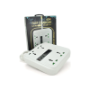 Сетевой фильтр питания Voltronic TВ-Т18, 4роз, 2*USB+PD White (OS-Т18-White)