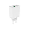 Зарядний пристрій Vention 1xUSB 18W (USB-A) QC3.0 white (FABW0-EU)