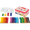 Фломастери Faber-Castell Балерина в металевій коробці Connector Скрепляй разом 33 кольора (26537)