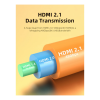 Кабель мультимедійний HDMI M to HDMI M 10.0m V2.1 Cabletime (CA914029)