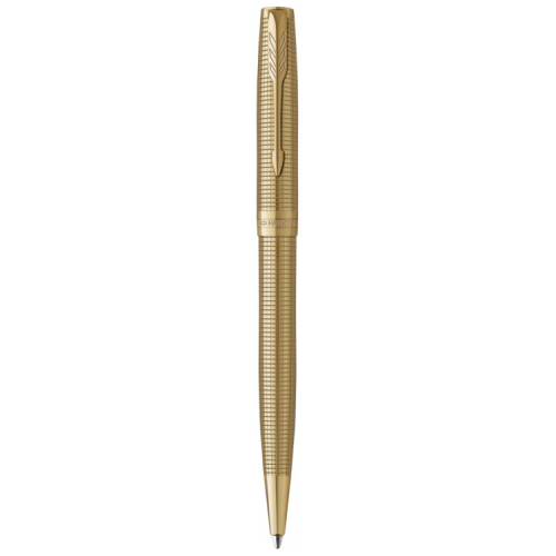 Ручка кулькова Parker SONNET 17 SE Cisele Gold GT BP + бархатний чохол (68 632)