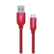 Дата кабель USB 2.0 AM to USB-C 2.0m red ColorWay (CW-CBUC008-RD)