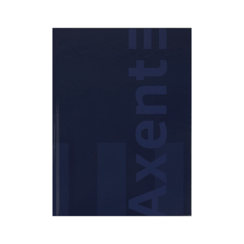 Книга записна Axent A4 One color, 96 аркушів клітинка, синій (8426-3-A)