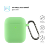 Чохол для навушників Armorstandart Ultrathin Silicone Case With Hook для Apple AirPods 2 Spearmint (ARM59693)