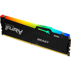 Модуль памяти для компьютера DDR5 32GB 5600 MHz Beast RGB Black Kingston Fury (ex.HyperX) (KF556C36BBE2A-32)