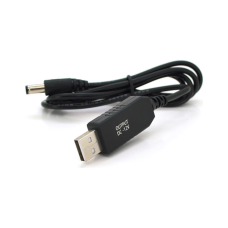 Кабель живлення USB to DC 5.5x2.5 12V 1.0m OEM (29866) Voltronic (KPFR/5-12)