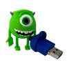 USB флеш накопичувач Wibrand 16GB Mike Wazowski Green USB 2.0 (WI2.0/MW16G)
