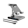 Порт-реплікатор J5create Dock-Station Ipad USB-C 8-in-1 (HDMI/PD/картридер/USB-A/USB-C/Audio) (JTS224-N)