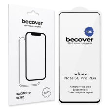 Скло захисне BeCover 10D Infinix Note 50 Pro Plus (X6856) Black (715936)