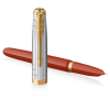Ручка пір'яна Parker PARKER 51 Premium Rage Red GT  FP F (56 211)