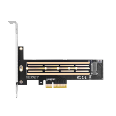 Контроллер Dynamode M.2 SSD NVMe M-Key to PCI-E 3.0 x4/ x8/ x16, full profile br (PCI-Ex4- M.2 M-key)