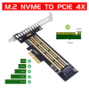 Контроллер Dynamode M.2 SSD NVMe M-Key to PCI-E 3.0 x4/ x8/ x16, full profile br (PCI-Ex4- M.2 M-key)