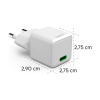 Зарядний пристрій Hama 25W USB-С PD white (00201981)