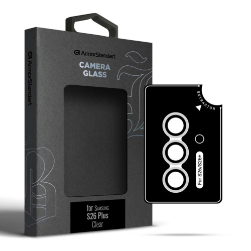 Скло захисне Armorstandart Supreme BI camera Samsung S26 Plus Clear (ARM90423)