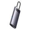 Концентратор Baseus USB-C 4-in-1 4xUSB 3.0 gray (WKWG070013)