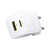 Зарядний пристрій Baseus Palm Fast Charger C+U 20W moon white (P10111608213-00)