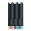 Олівці кольорові Faber-Castell Black Edition colour pencils 100 кольорів тригранні чорне дерево (32447)