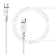 Дата кабель USB-C to Lightning 1.2m CB-TL11 white Piko (1283126504037)