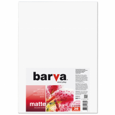 Фотопапір Barva A3 Everyday Matted 220г double-sided 20с (IP-BE220-295)