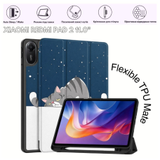 Чохол до планшета BeCover Flexible TPU Mate Xiaomi Redmi Pad 2 11.0" Good Night (715603)