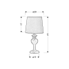 Настольная лампа Candellux 41-11756 BERKANE (41-11756)