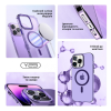 Чохол до мобільного телефона Armorstandart Y23 MagSafe Apple iPhone 15 Plus Transparent Purple (ARM68337)
