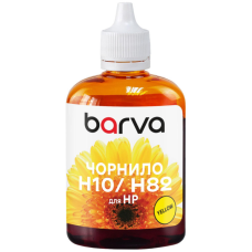 Чернила Barva HP 10/11/13/82/88100ml yellow, water-soluble (H10-671)