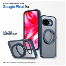 Чохол до мобільного телефона BeCover Aura Fold Google Pixel 9a Blue (715666)