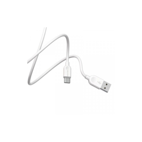 Дата кабель USB 2.0 AM to USB-C 2.0m 2.4A white BOROFONE (6957531090021)