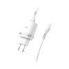 Зарядний пристрій HOCO C12Q Smart QC3.0 charger set(Micro) White (6931474716286)