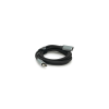 Дата кабель USB-C M/F 1.0m USB 3.2 Gen2 100W 10Gbps 4K60Hz black Voltronic (YT-TC-TC-EXB-1m)