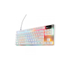 Клавіатура SteelSeries Apex Pro TKL Gen 3 HyperMagnetic OmniPoint 3.0 OLED USB UA White (64898)