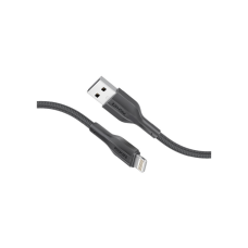 Дата кабель USB 2.0 AM to Lightning 2.0m 2A black Promate (xcord-ai200.black)