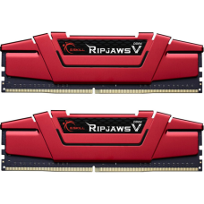 Модуль пам'яті для комп'ютера DDR4 16GB (2x8GB) 2666 MHz Ripjaws V Red G.Skill (F4-2666C19D-16GVR)