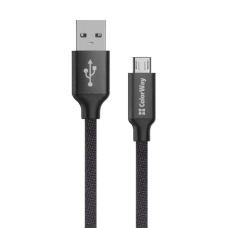 Дата кабель USB 2.0 AM to Micro 5P 2.0m black ColorWay (CW-CBUM009-BK)