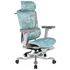Крісло ігрове GT Racer X-900 Gray/Violet/Blue