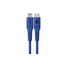 Дата кабель USB-C to Lightning 2.0m 3A PowerLink-200 blue Promate (powerlink-200.blue)
