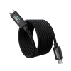 Дата кабель USB-C to USB-C 1.2m PD100W digital display silicone Choetech (XCC-1064)