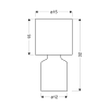 Настільна лампа Candellux INER (41-79879)